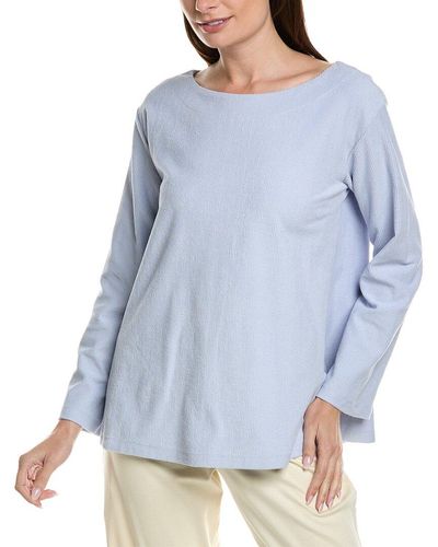 Hanro Pure Comfort Shirt - Blue