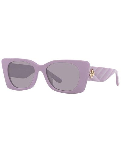 Tory Burch Ty7189u 52mm Sunglasses - Purple