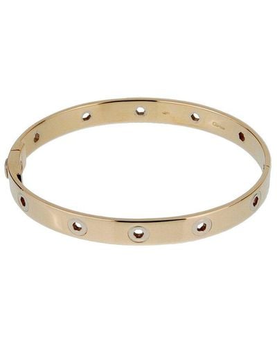 Cartier 18K Two-Tone Love Series Bangle (Authentic Pre-Owned) - Metallic