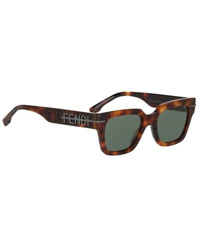 Fendi Fe40078i 51mm Sunglasses - Multicolor