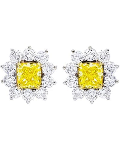 Diana M. Jewels Fine Jewellery 18K 4.66 Ct. Tw. Diamond Earrings - White