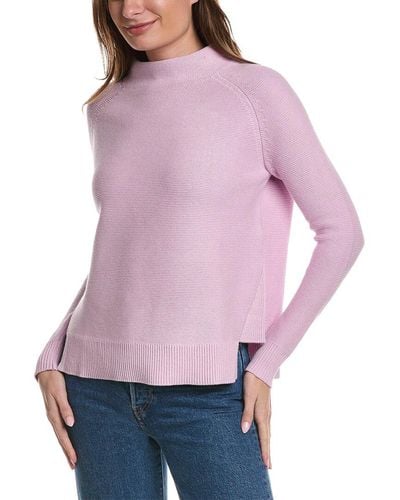 Forte Garter Stitch Sweater - Pink
