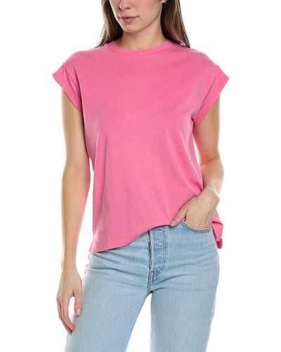 Wildfox Helena Muscle T-shirt - Red