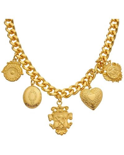 Ben-Amun Ben-amun 24k Plated Necklace - Metallic