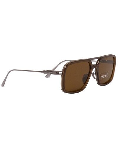 Prada Dnu Dupe Pr57zs 55mm Sunglasses - Brown