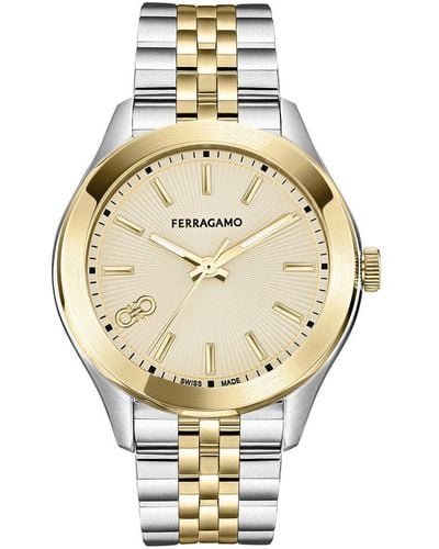 Ferragamo Classic Watch - Metallic
