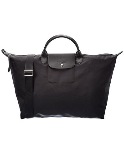 Longchamp Le Pliage Neo Large Nylon Travel Bag - Black