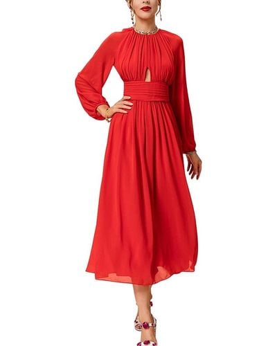 BURRYCO Maxi Dress - Red