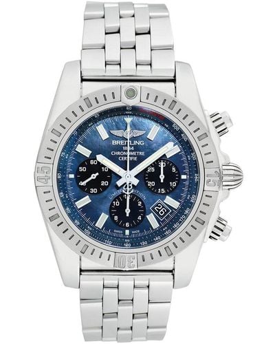 Breitling Chronomat 44 Watch, Circa 2000S (Authentic Pre-Owned) - Blue