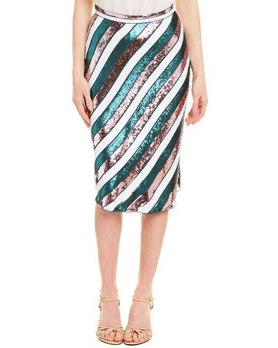 Diane von Furstenberg Sequinned Skirt - Multicolor