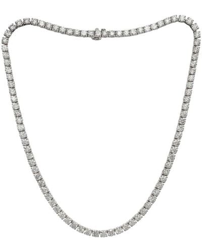 Diana M. Jewels Fine Jewelry 18k 25.00 Ct. Tw. Diamond Necklace - Metallic