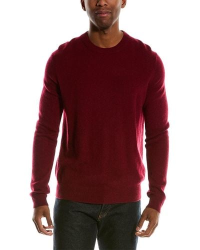 Magaschoni Tipped Cashmere Jumper - Red