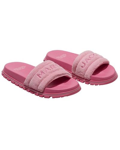 Marc Jacobs The Terry Slide - Pink