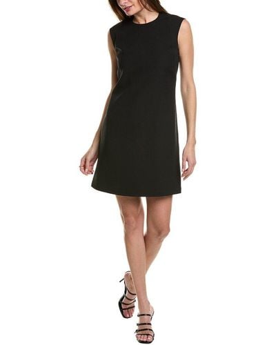 Lafayette 148 New York Petite Wool & Silk-blend Shift Dress - Black