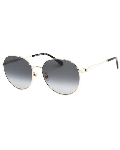 Kate Spade Nesha/f/s 60mm Sunglasses - Metallic