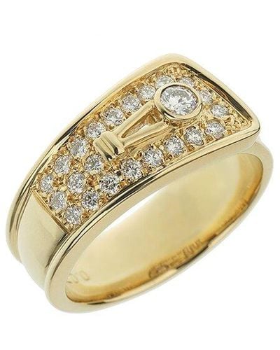 Dior Dior 18K 0.57 Ct. Tw. Diamond Ring (Authentic Pre-Owned) - Metallic