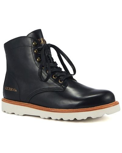 Australia Luxe Ridgemont Leather Boot - Black