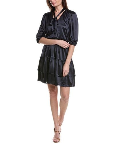 Nanette Lepore Molly Shine Mini Dress - Black