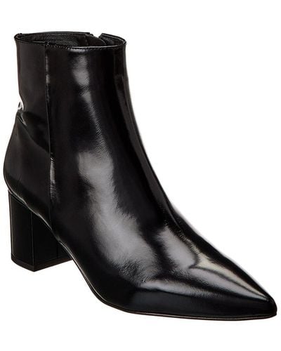 L'Agence Jeanne Leather Boot - Black