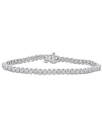 Rina Limor 14k 3.08 Ct. Tw. Diamond Bracelet - White