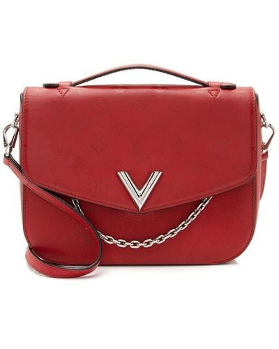 Louis Vuitton Leather Cuir Very (Authentic Pre-Owned) - Red
