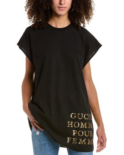Gucci Oversized T-shirt - Black