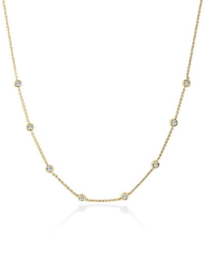 Sabrina Designs 14k 0.60 Ct. Tw. Diamond By The Yard Necklace - Natural