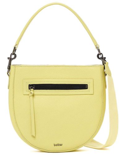 Botkier Beatrice Leather Saddle Bag - Yellow