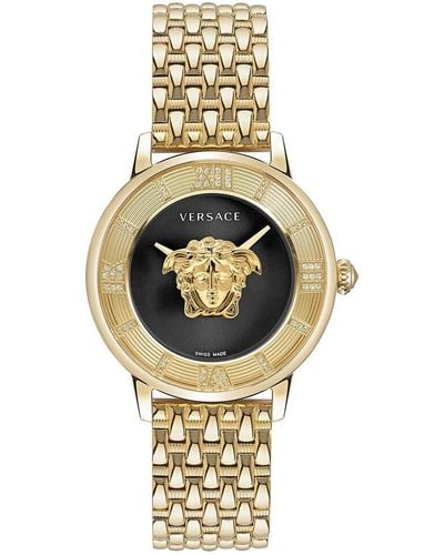 Versace La Medusa Diamond Watch - Metallic