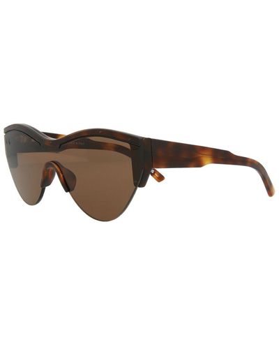 Balenciaga Bb0004S 99Mm Sunglasses - Brown