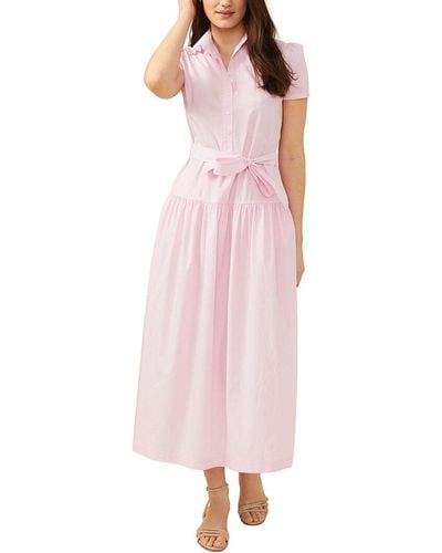 J.McLaughlin Solid Makenna Dress - Pink