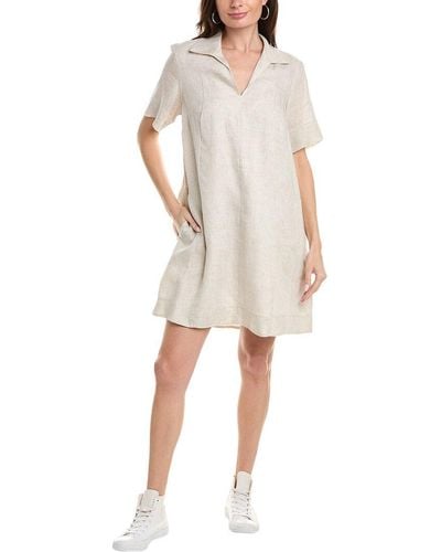Finley Marcia Linen Mini Dress - Natural