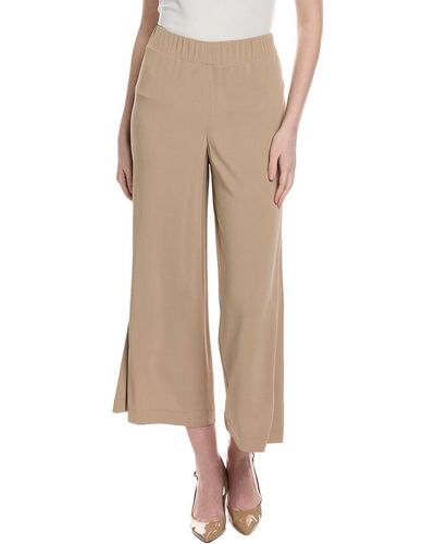 Lafayette 148 New York Lenox Relaxed Pant - Natural