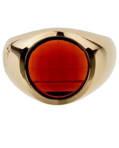 Pomellato 18K Garnet Cocktail Ring (Authentic Pre-Owned) - Red