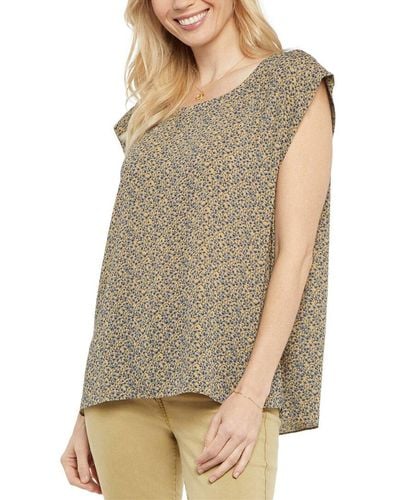 NYDJ Annabelle Blouse - Natural