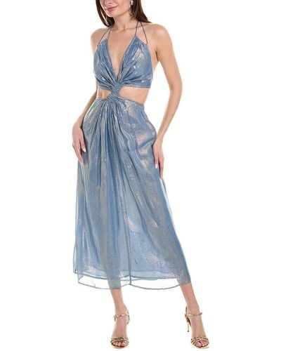 Sundress Bettina Maxi Dress - Blue