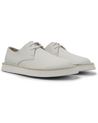 Camper Brothers Polze Leather Blucher - White