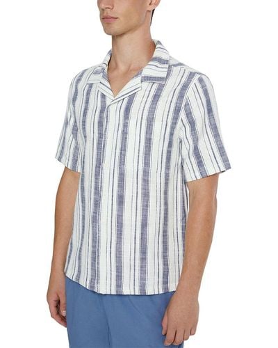 Onia Novelty Vacation Shirt - Blue