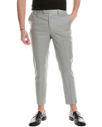 Ted Baker Byront Slim Fit Wool Trouser - Gray
