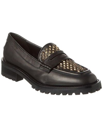 Jimmy Choo Deanna 30 Leather Loafer - Brown