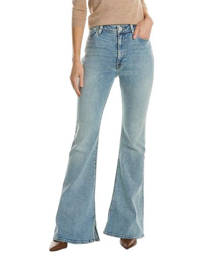 Hudson Jeans Holly High-rise Bright Moments Flare Jean - Blue