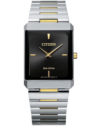 Citizen Unisex Stiletto Eco-drive Watch - Black