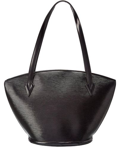 Louis Vuitton Epi Leather Saint Jacques Shopping Pm (Authentic Pre-Owned) - Black