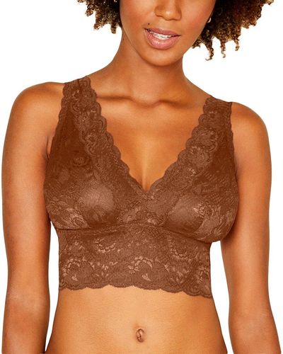 Cosabella Never Say Never Bralette - Brown
