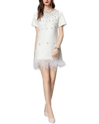 BURRYCO Mini Dress - White