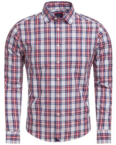 UNTUCKit Slim Fit Wrinkle-Free Mccurry Shirt - Red