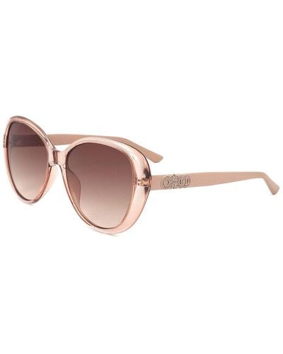 Jimmy Choo Amira/g/s 57mm Sunglasses - Pink