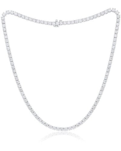 Diana M. Jewels Fine Jewelry 18k 15.15 Ct. Tw. Diamond Necklace - Multicolor