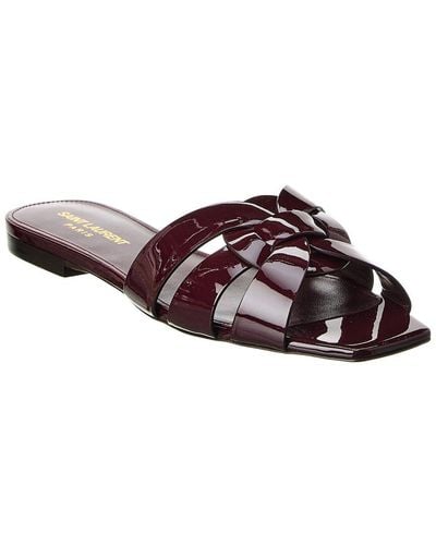 Saint Laurent Flat sandals for Women | Online Sale up to 61% off