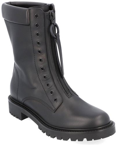 Dior Leather Boot - Black